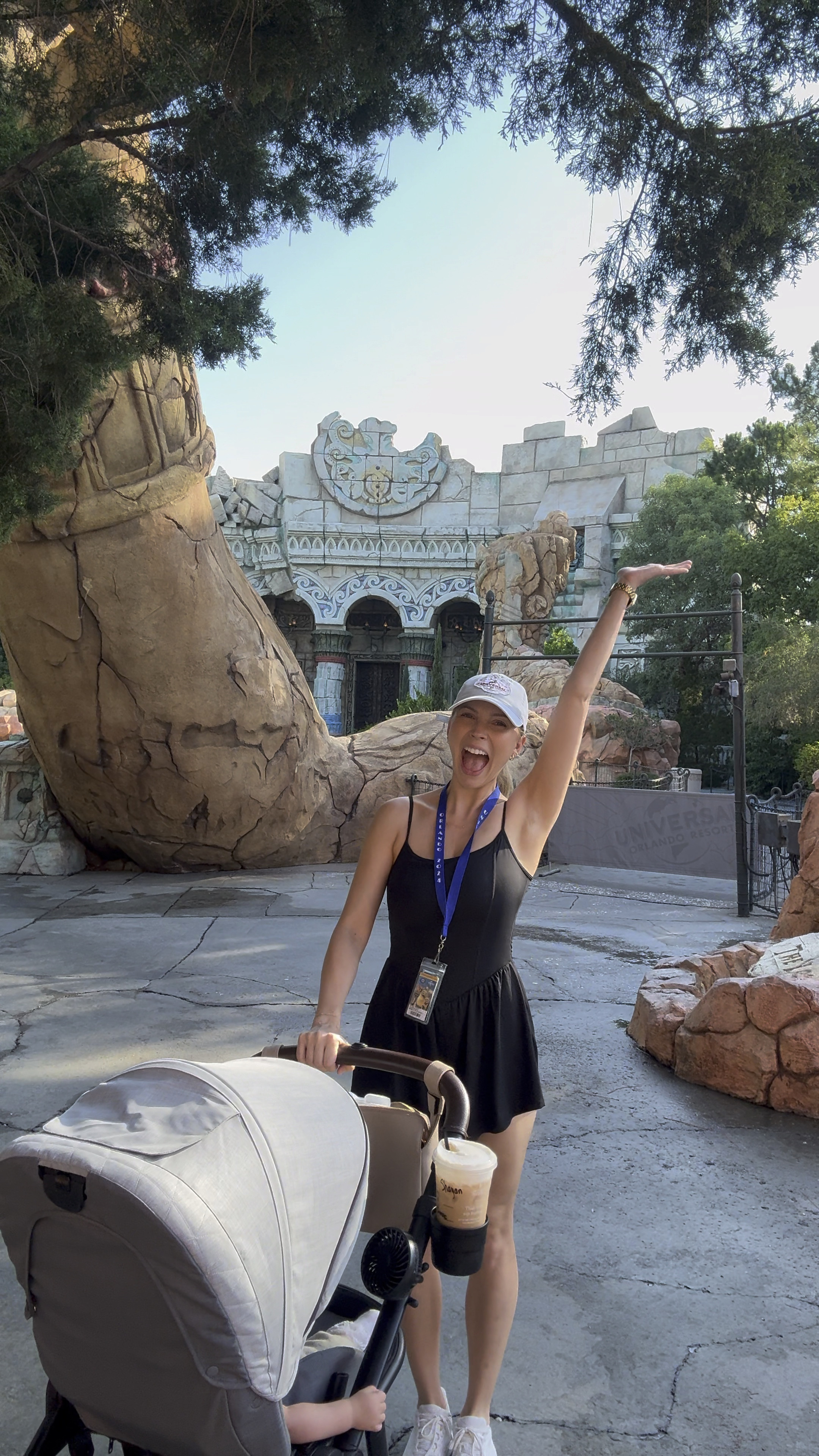 Theme park outfit - wearing a small in the romper! No padding btw! 

#LTKVideo #LTKStyleTip #LTKActive