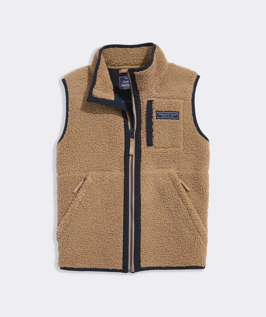Boys' High-Pile SuperShep™ Vest | vineyard vines