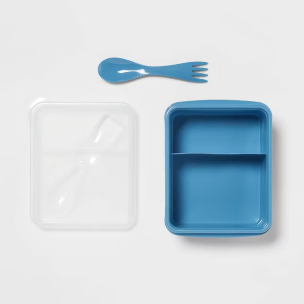 Plastic Bento Box with Utensil - Room Essentials™ | Target