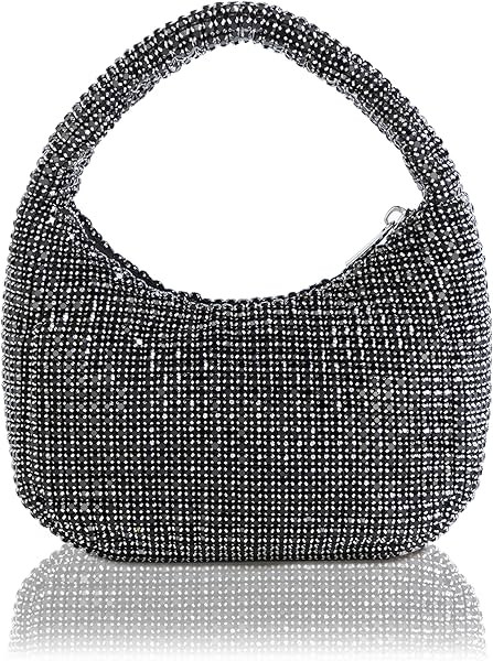 BABEYOND Rhinestone Purse for Women - Sparkly Evening Bags Full Glitter Rhinestone Portable Handb... | Amazon (US)