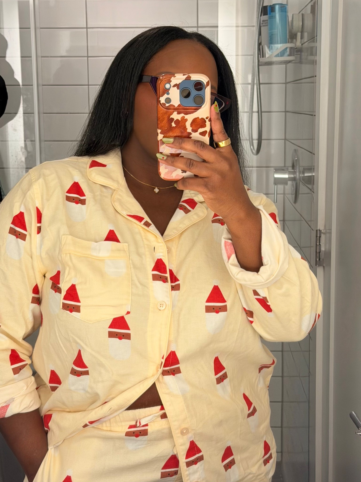 love this matching family PJ set 🎅🏾 

#LTKFindsUnder50 #LTKBaby #LTKHoliday