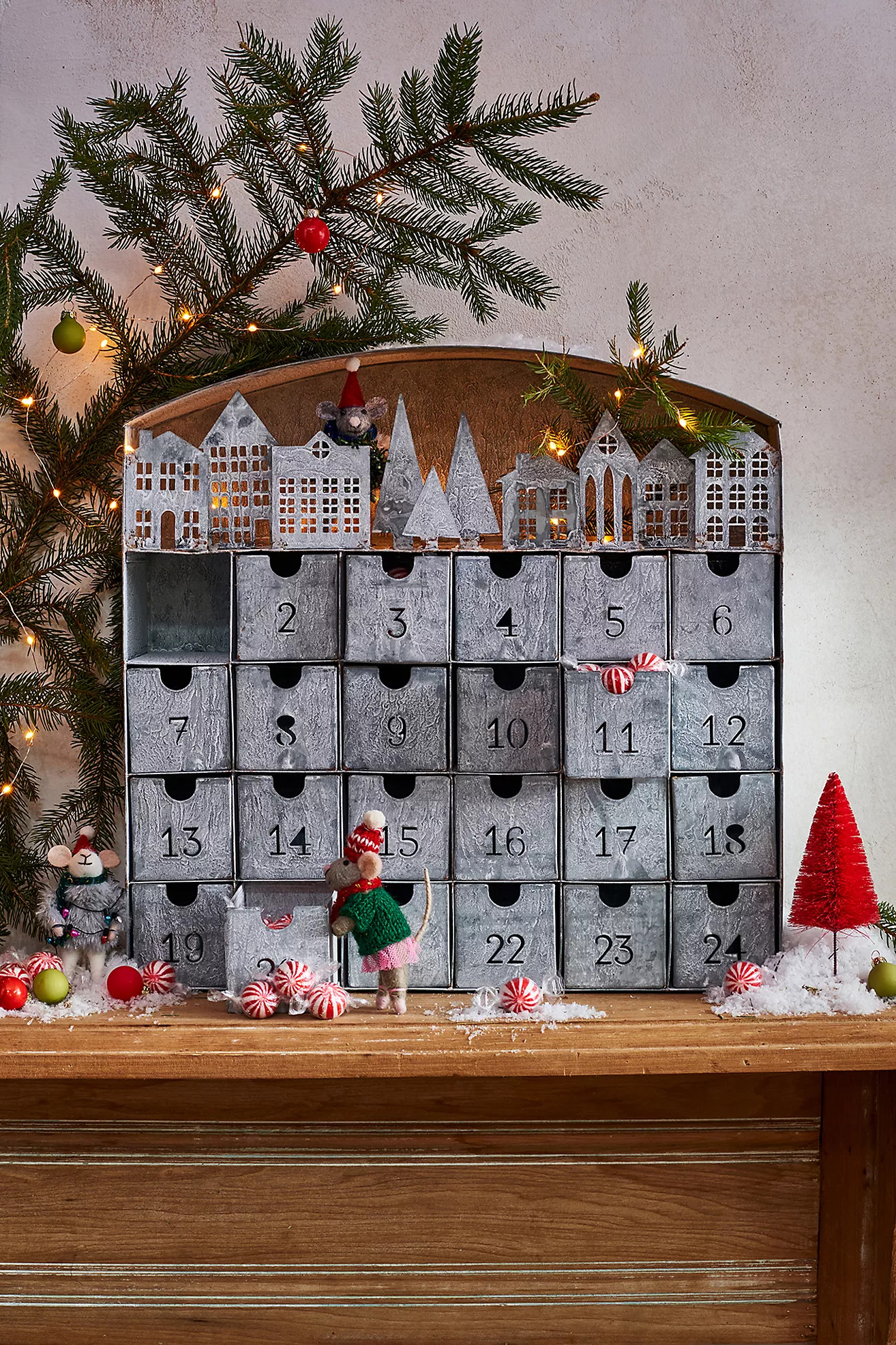 Concordville Zinc Advent Calendar | Anthropologie (US)