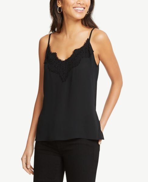 Lace Trim Cami | Ann Taylor Factory