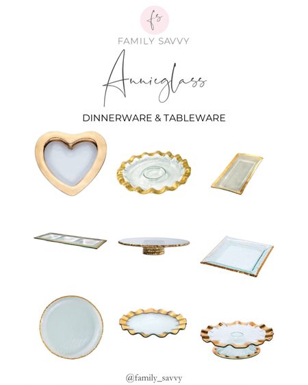 Annieglass collection ✨ 

Stunning glassware for your dining table!

#LTKHome #LTKGiftGuide