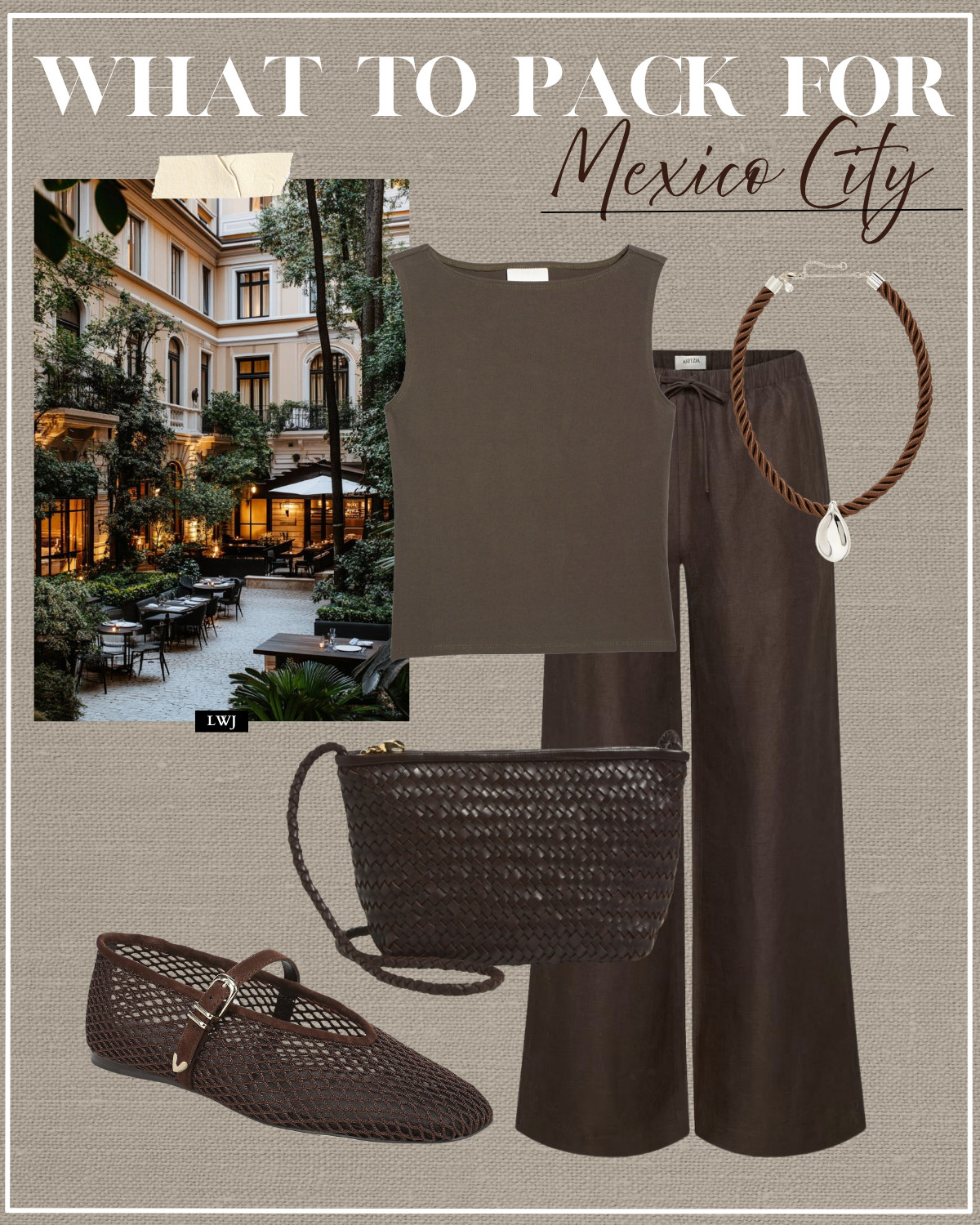 what to pack for summer in mexico city in a carry-on summer outfits / travel outfits / mexico city / city chic / relaxed style / jeans / aritzia linen lodge pants / maxi white skirt / blue barrel jeans / gola viper sneakers / mesh flats / aviator sunglasses / statement necklaces / madewell crossbody / nordstrom

#LTKootd #LTKTravel
