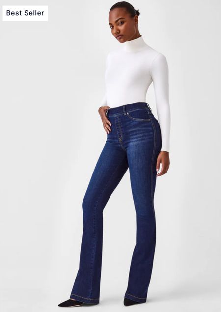 I love these flared jeans from Spanx!

#LTKstyletip #LTKover40
