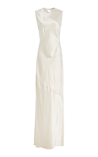 Revery Split Satin Maxi Dress | Moda Operandi (Global)