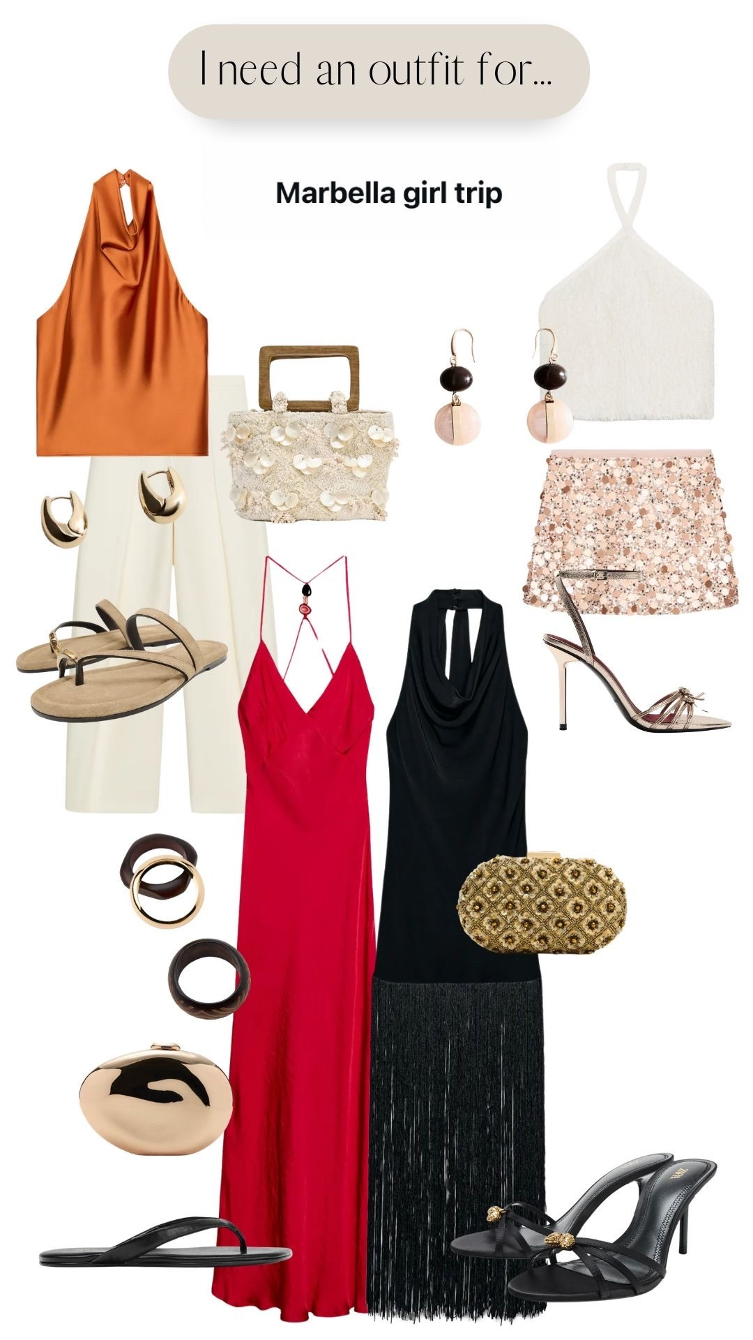 I need an outfit for: Girls Trip to Marbella

#LTKsummer #LTKstyletip #LTKdresses