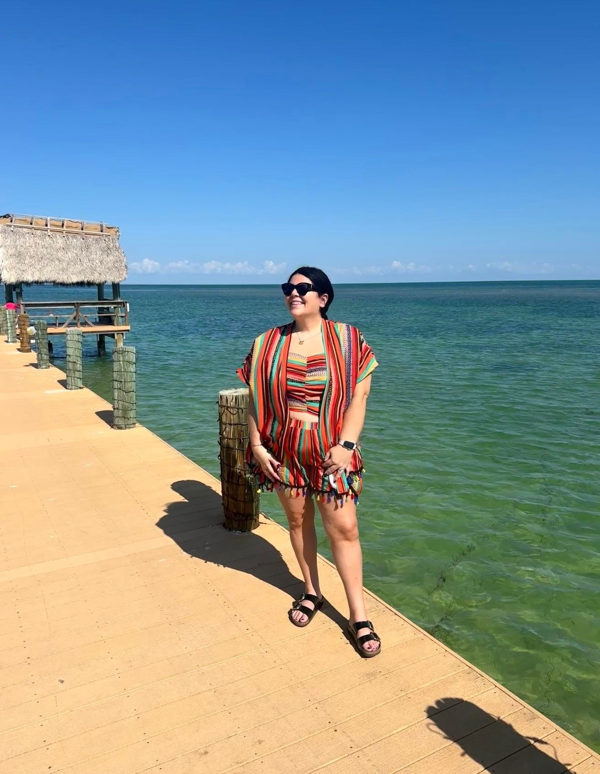 One of my favorite, colorful sets for vacation! We weren’t out of our room  5 minutes when someone complimented me on it! Perfect for traveling because it doesn’t really wrinkle and you can mix & match with other items! 

#LTKCyberWeek #LTKTravel #LTKPlusSize