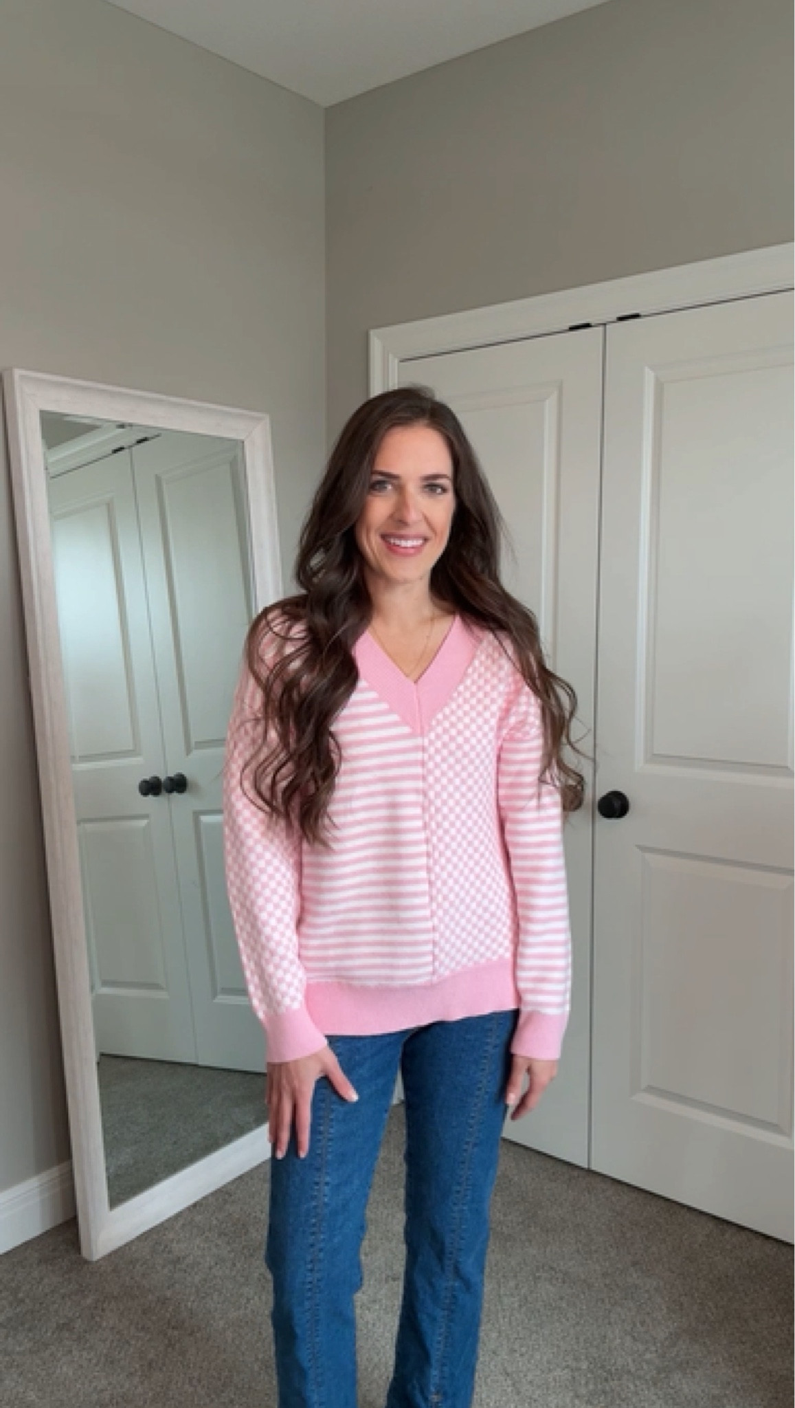 Valentine’s Day outfit inspiration with Amazon sweater—winter sweater style, casual Valentine’s outfit idea

#LTKValentine