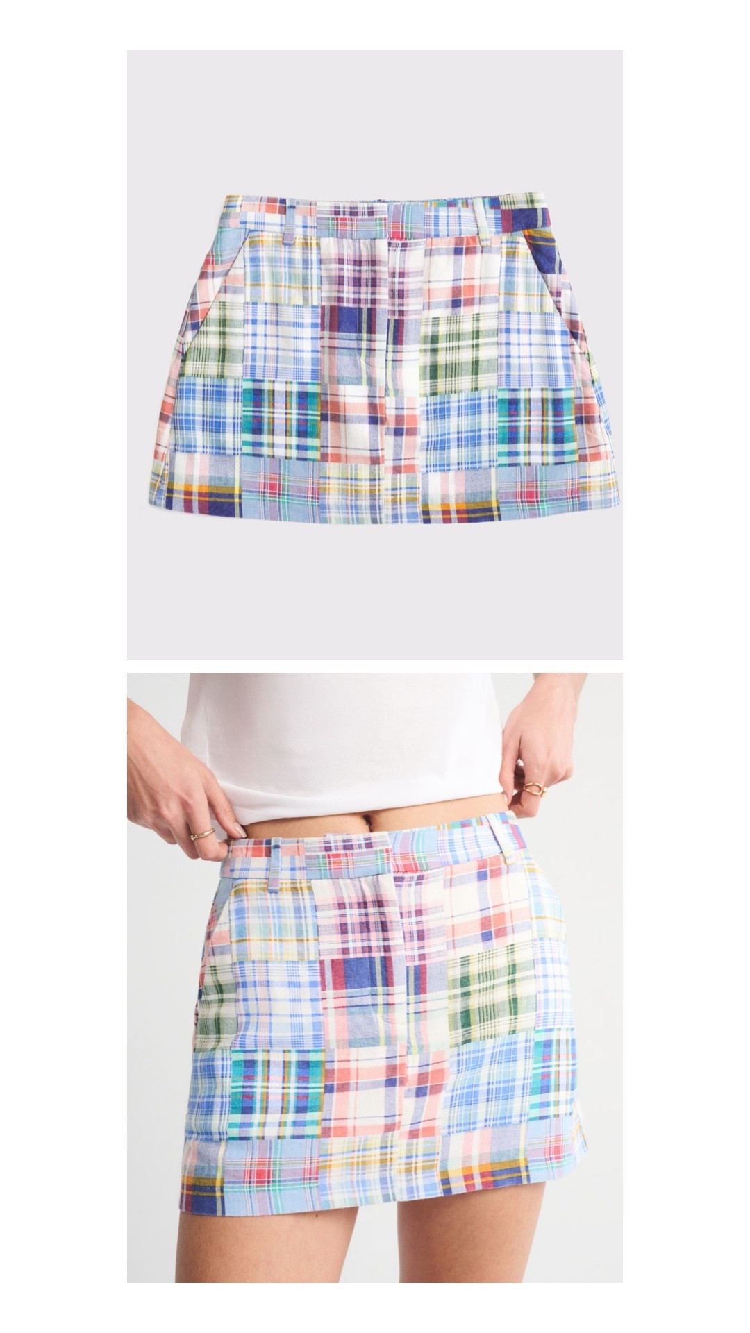Plaid mini skort / tailored mini skort
Size: XS

#LTKPetite #LTKSaleAlert