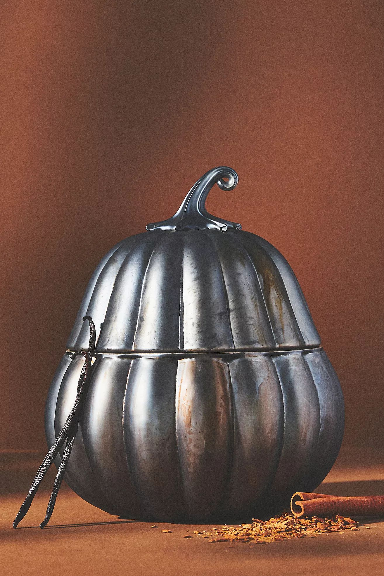 Large Glass Gourd Candle | Anthropologie (US)