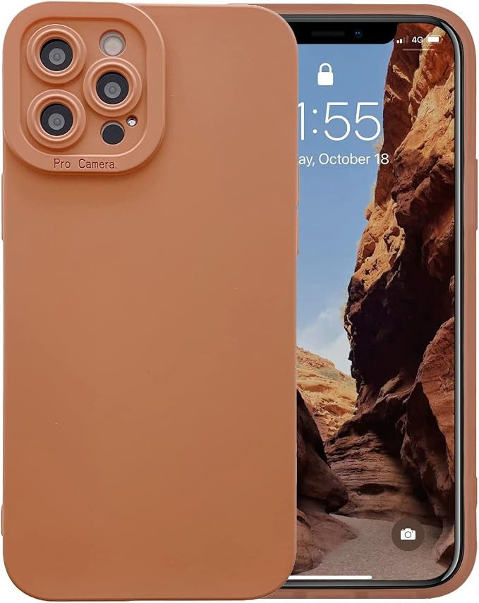 DEFBSC Compatible with iPhone 13 Pro Case, Liquid Silicone Case, Camera Protective Phone Case, Ge... | Amazon (US)