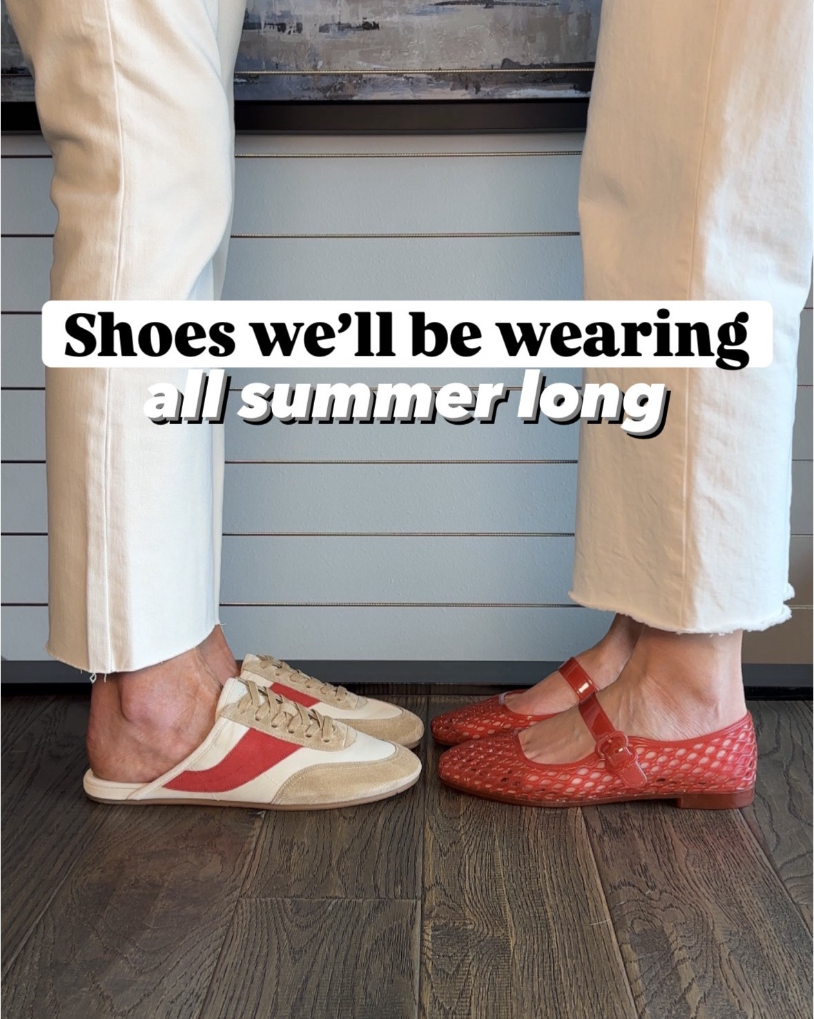 Our latest shoe round up has something for everyone! Updates include slip on sneakers, jelly shoes, Mary Jane sneakers, water proof styles, wedges, flip flops, heels, colorful sneakers and fun flat sandals! Shoes are such a great way to update your outfit. Which pair caught your eye??👀
@frankie4 code: F4_LASTSEENWEARING20

Sneakers, jelly shoes, Sandals, water proof sandals, flip flops, comfort shoes, metallic heels, wedges

#LTKOver40 #LTKgrwm #LTKootd #LTKActive #LTKTravel #LTKmomlife