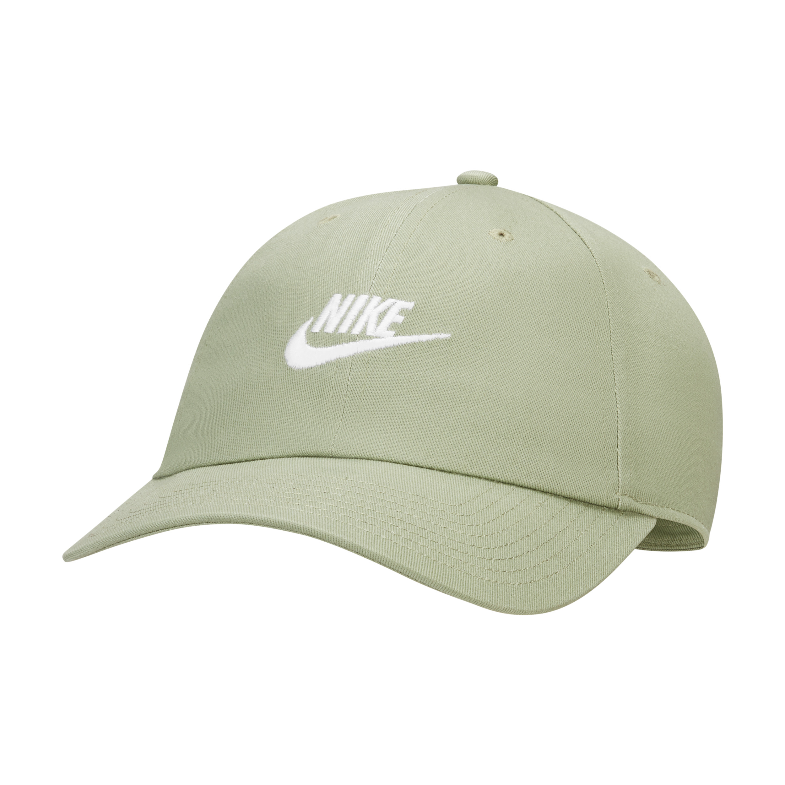 Unisex Nike Sportswear Heritage86 Futura Washed Hat in Green, Size: One Size | 913011-334 | Nike (US)