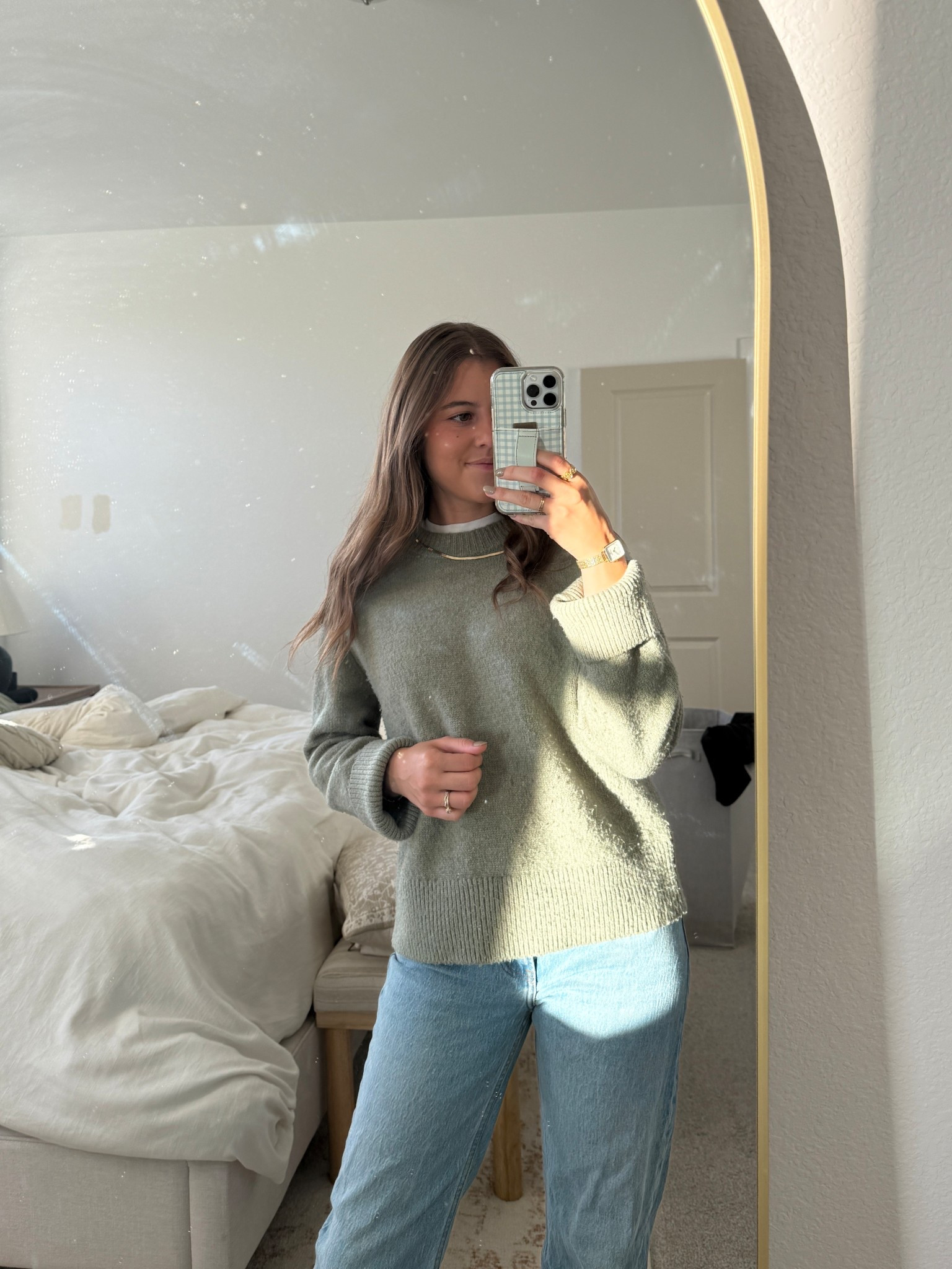 Woke up to a perfect 60°F & grabbed my favorite sweater. This whole outfit is the definition of effortless yet elevated. 

#LTKSaleAlert #LTKStyleTip