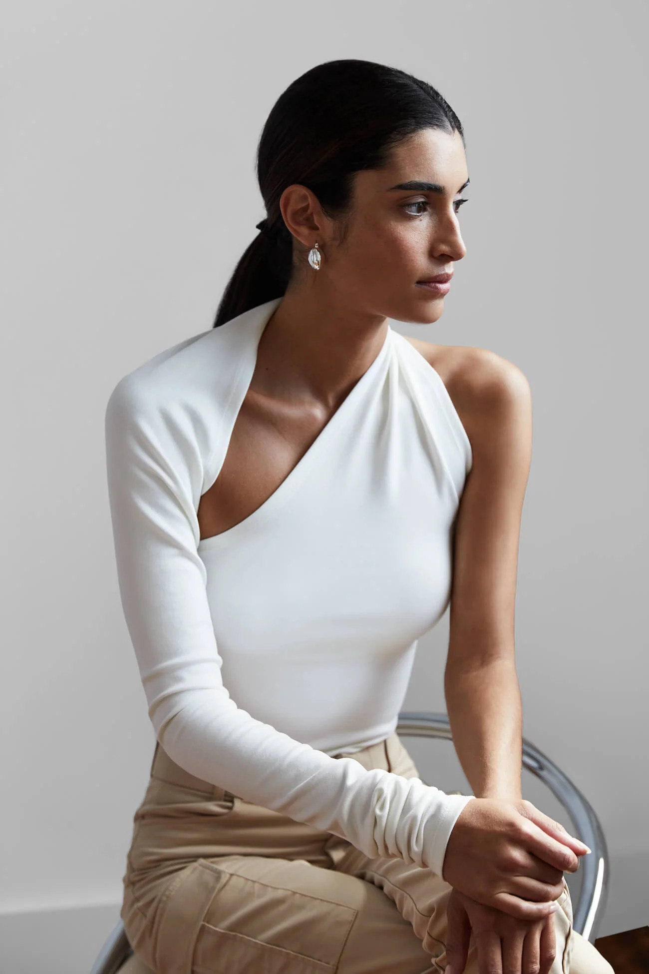 Manhattan One Shoulder Top | Marcella