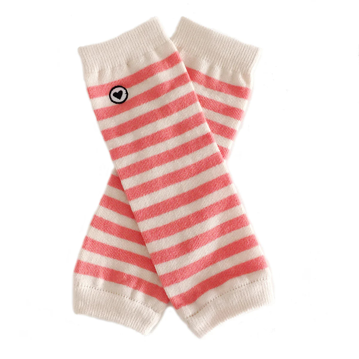 Malone Baby Legwarmers, Oatmeal Stripe | SpearmintLOVE