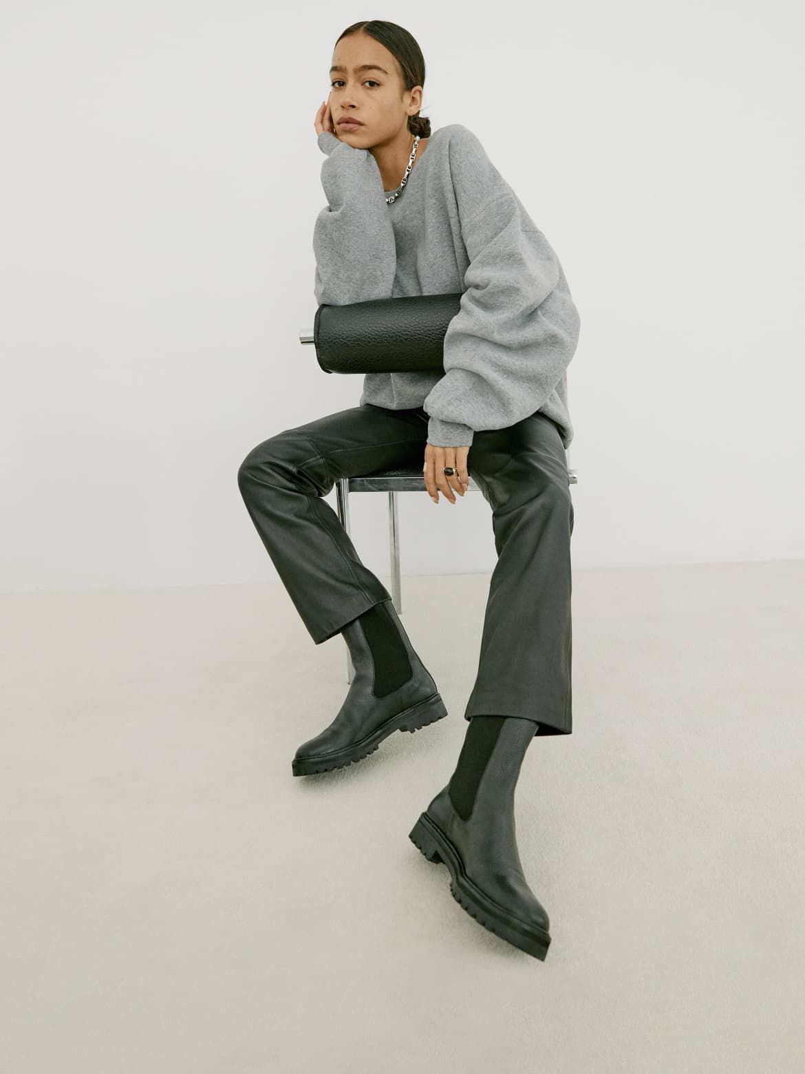 Katerina Lug Sole Chelsea Boot | Reformation (US & AU)