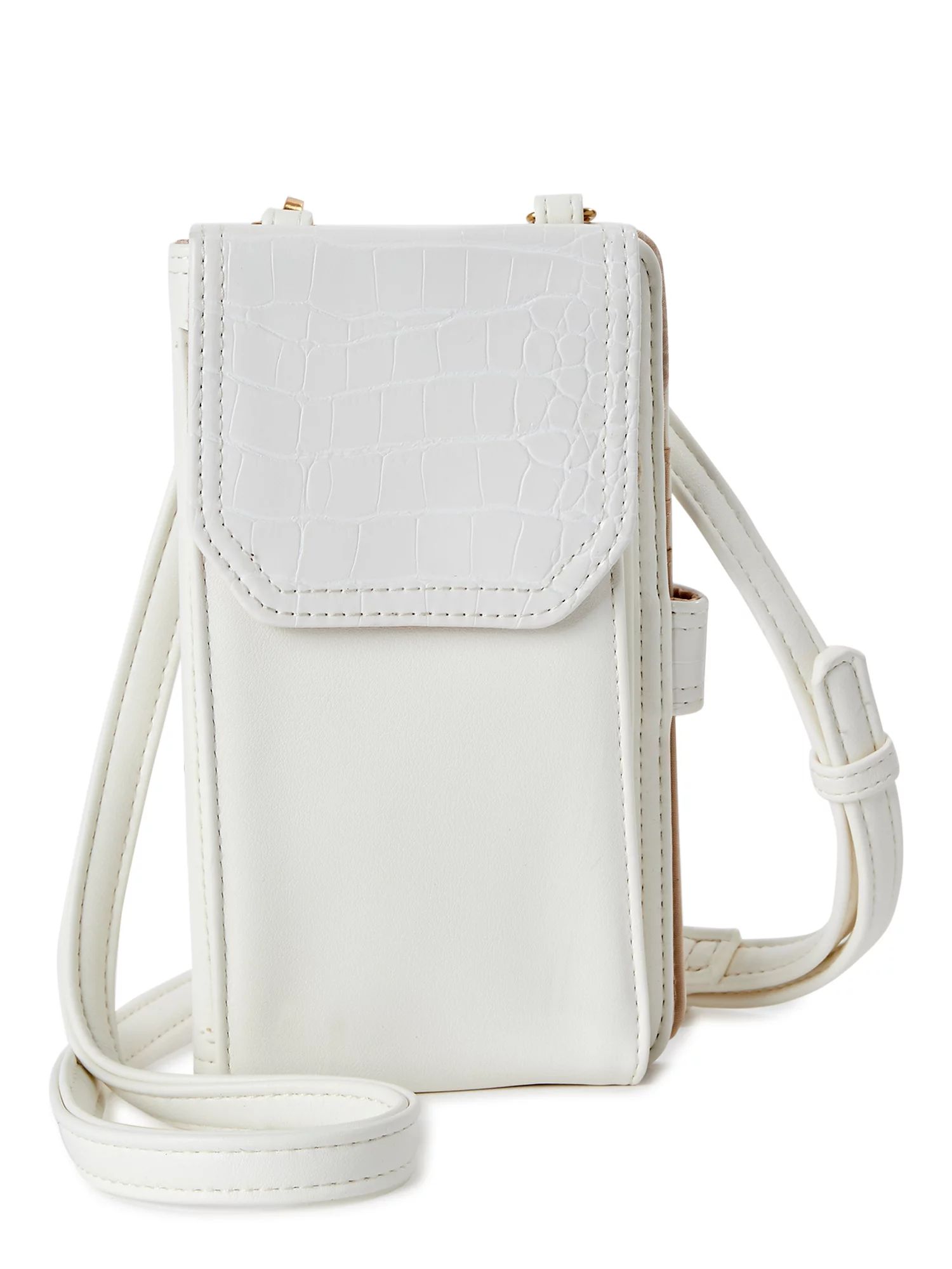 Time and Tru Women’s Natalie Wallet Off-White - Walmart.com | Walmart (US)