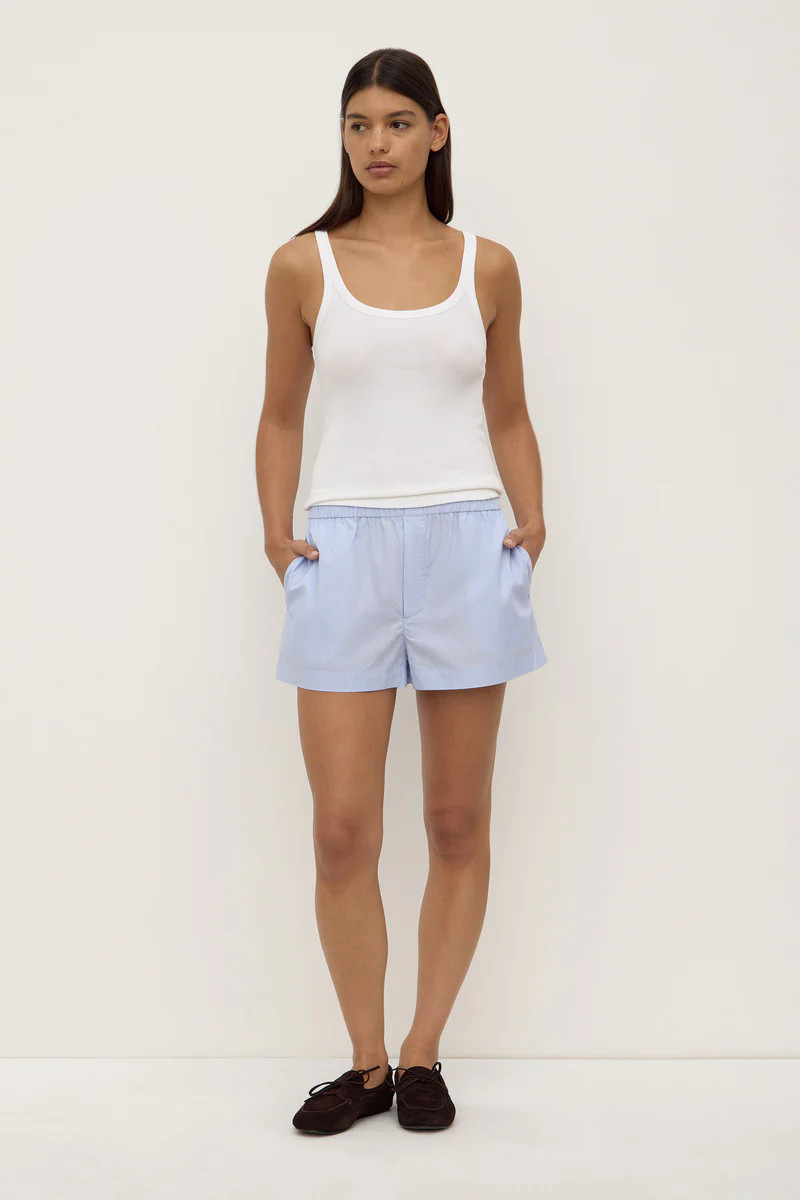 Havana Stripe Poplin Short | Assembly Label