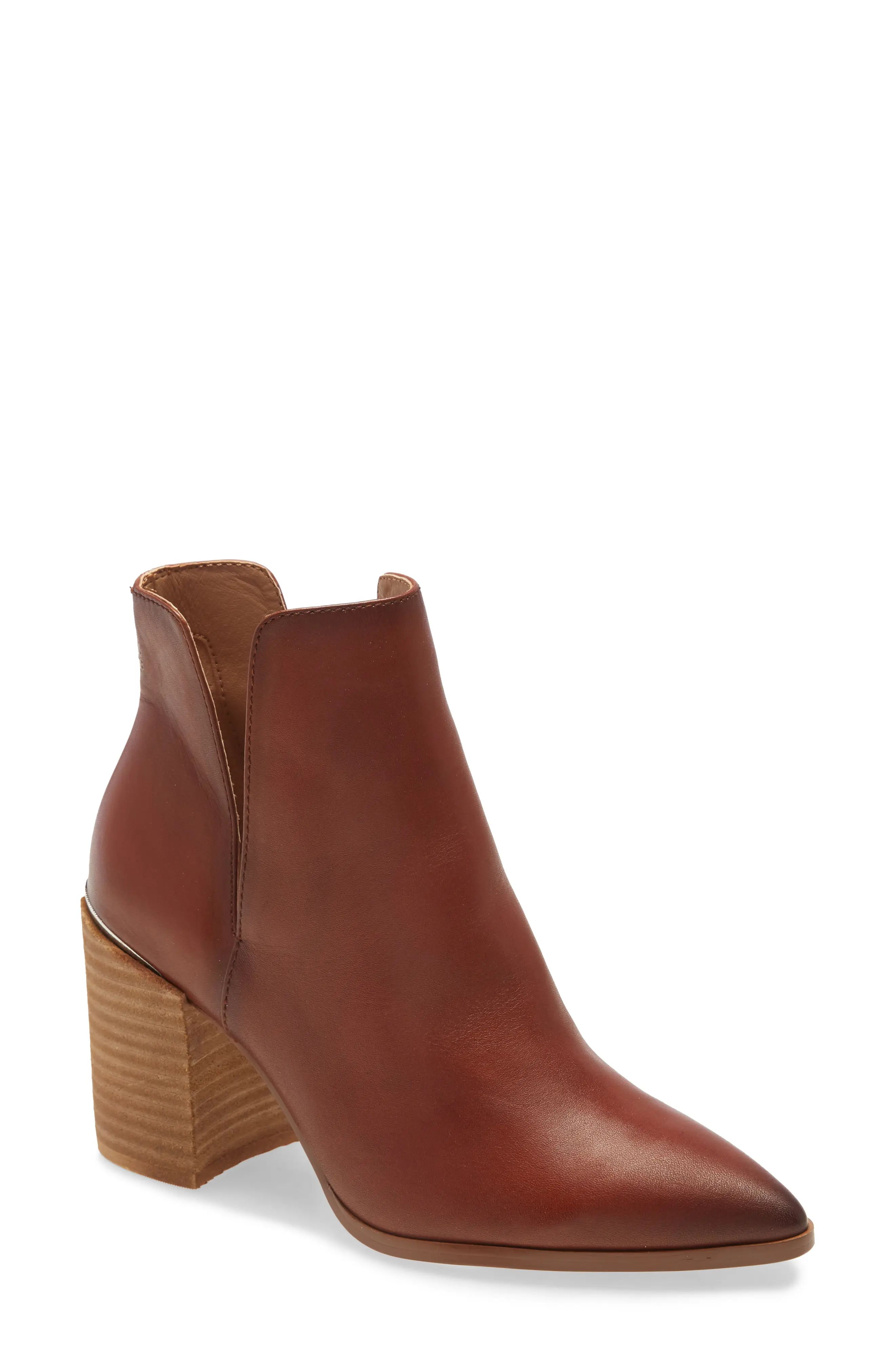 Women's Steve Madden Kaylah Pointed Toe Bootie, Size 7 M - Brown | Nordstrom