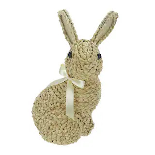 11.5" Natural Braid Bunny Tabletop Figurine by Ashland® | Michaels | Michaels Stores