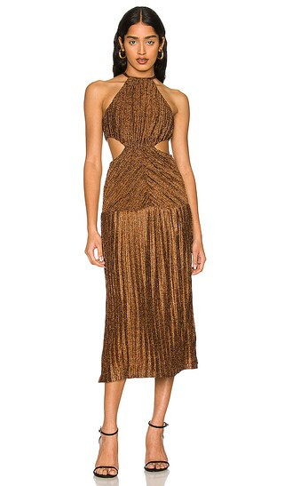 Odette Dress in Copper | Revolve Clothing (Global)