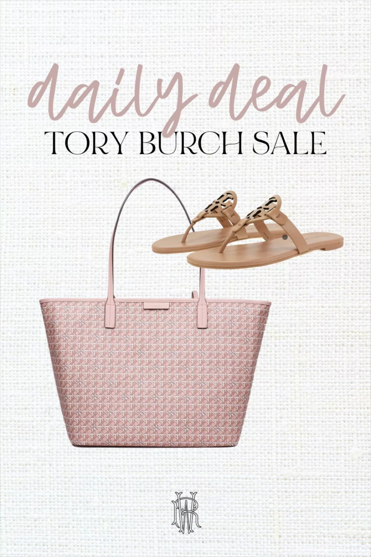Tory+Burch+Gemini+Link+Tote+Bag+-+Coastal+Pink for sale online