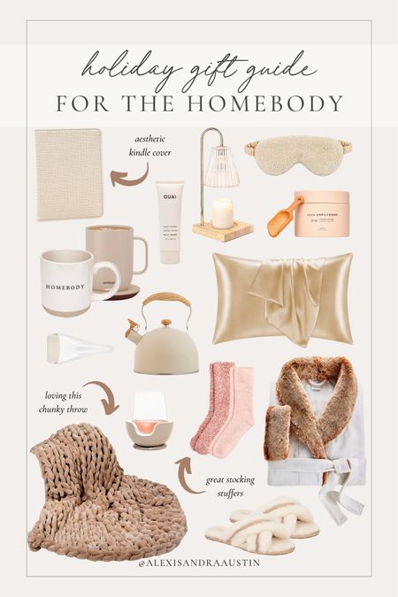 Holiday gift guide for the homebody! Loving these neutral finds that make for great gifts and stocking stuffers

Holiday gift guide, cozy finds, for the homebody, stocking stuffer, neutral finds, aesthetic finds, trendy gifts, silk pillowcase, candle warmer, tea kettle, cozy robe, throw blanket, kindle cover, cozy socks, slippers, Macy’s, Amazon, Target, Revolve, Etsy, shop the look!

#LTKSeasonal #LTKHoliday #LTKGiftGuide