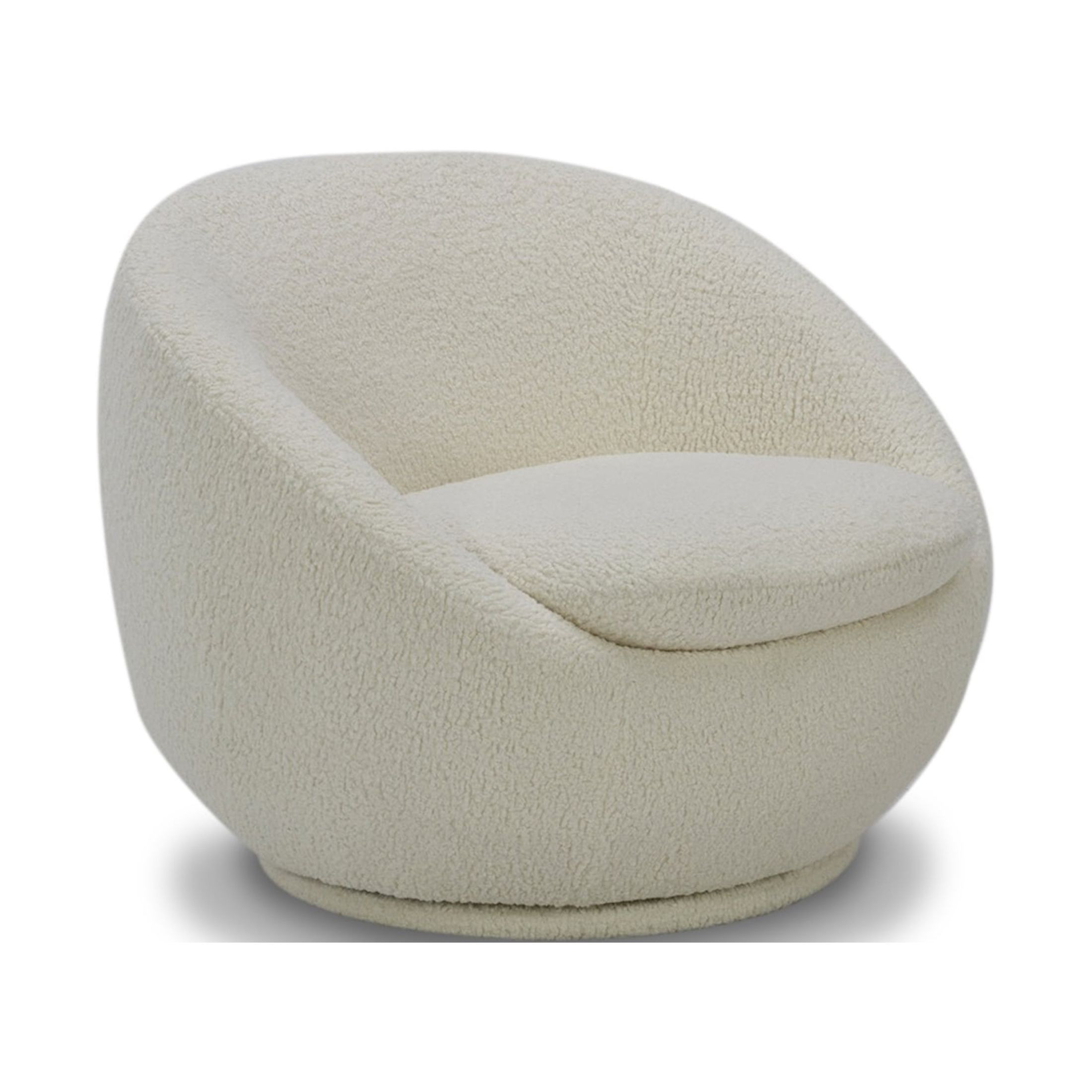 Better Homes & Gardens Mira Swivel Chair, Cream | Walmart (US)