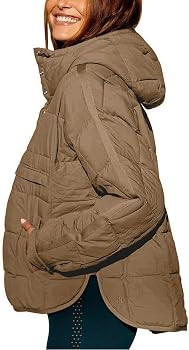 Gacaky Women's Quilted Pullover Puffer Jacket Warm Winter Hoodies Down Coat with Pockets | Amazon (US)
