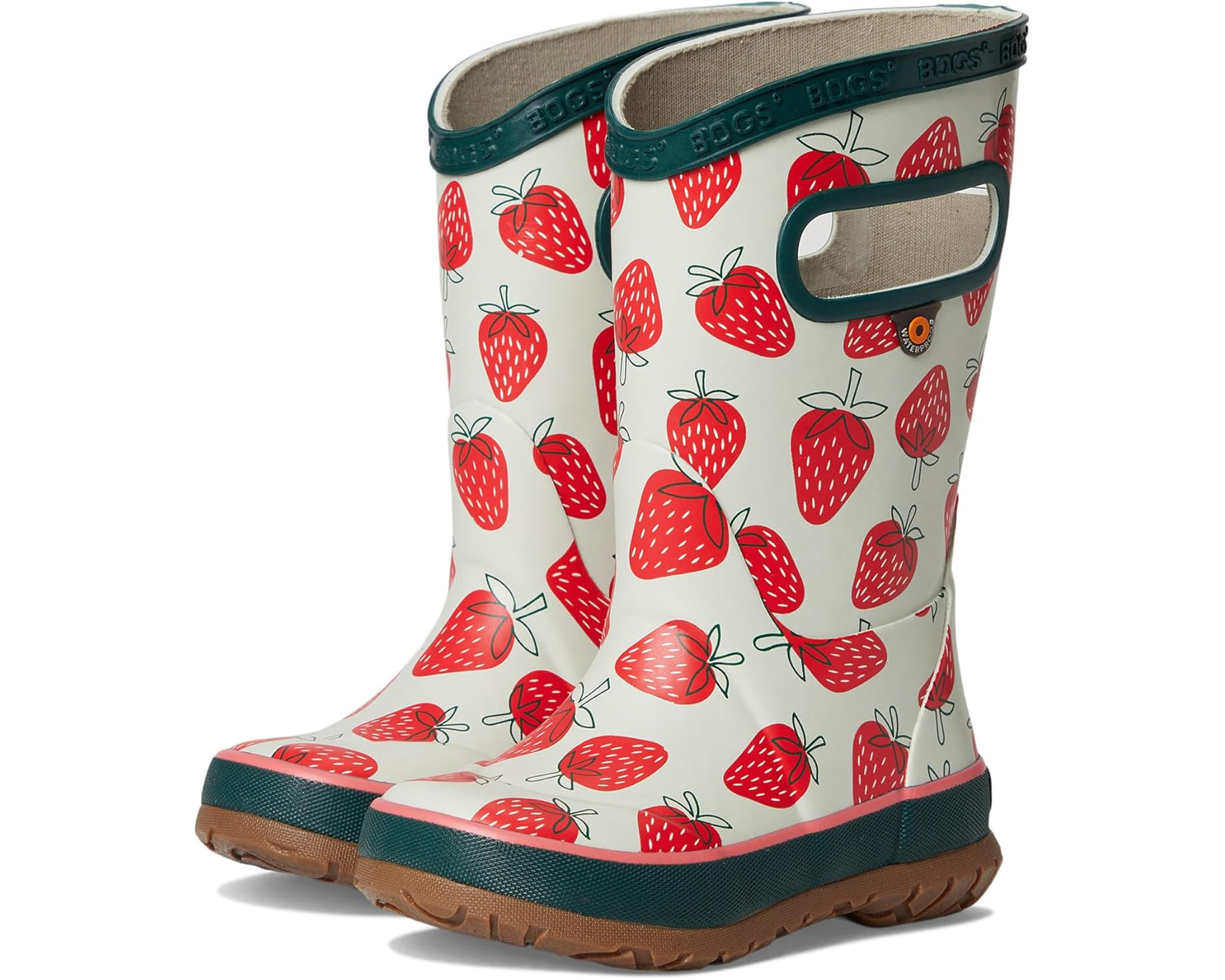 Rainboot Strawberries (Toddler/Little Kid/Big Kid) | Zappos