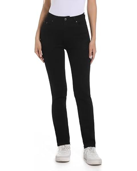 NYDJ Women's Marilyn Straight Denim Jeans | Amazon (US)