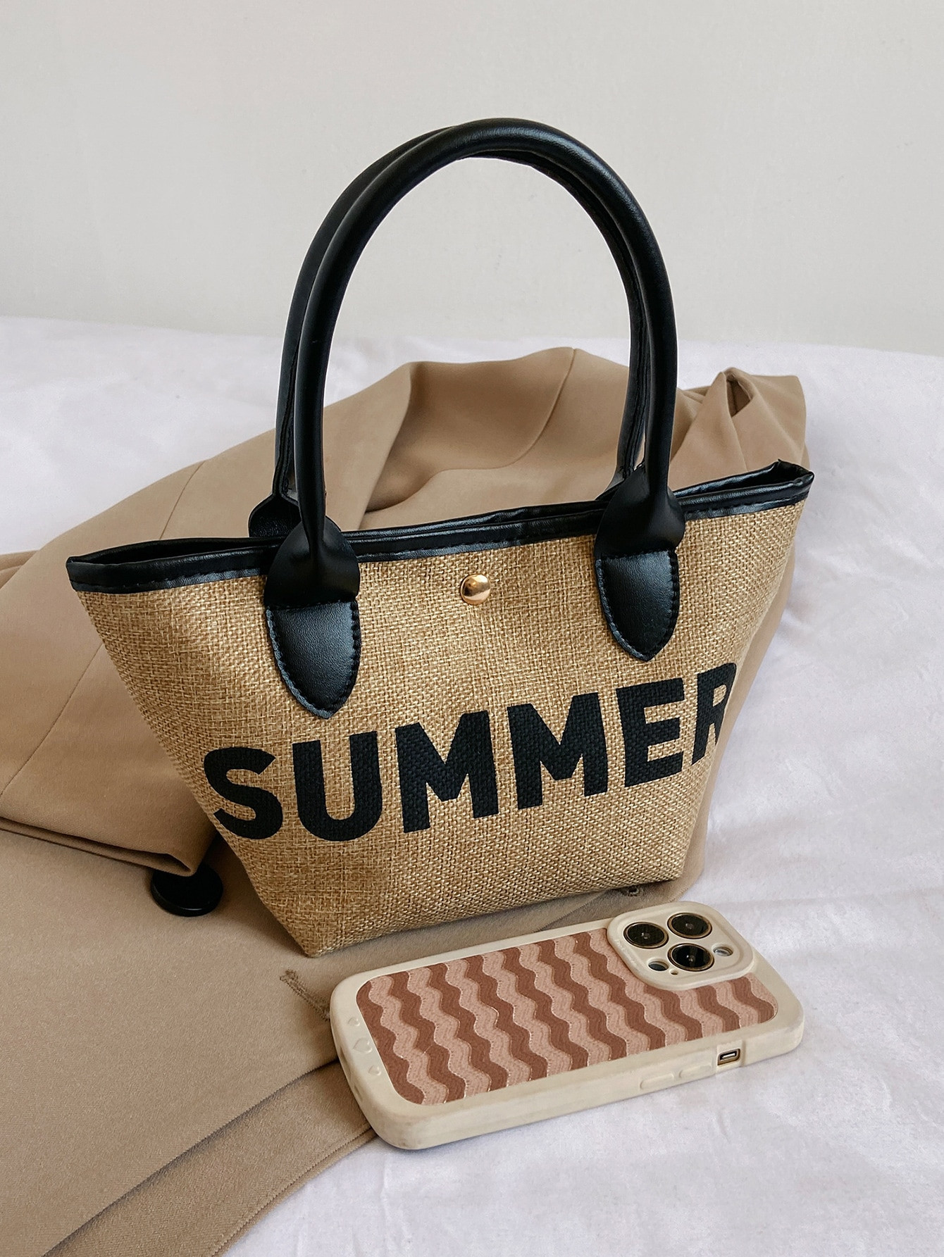 2023 New Summer Lady Shoulder Bag Woven Rattan Beach Bag Small Design Fashion Crossbody Bag For W... | SHEIN