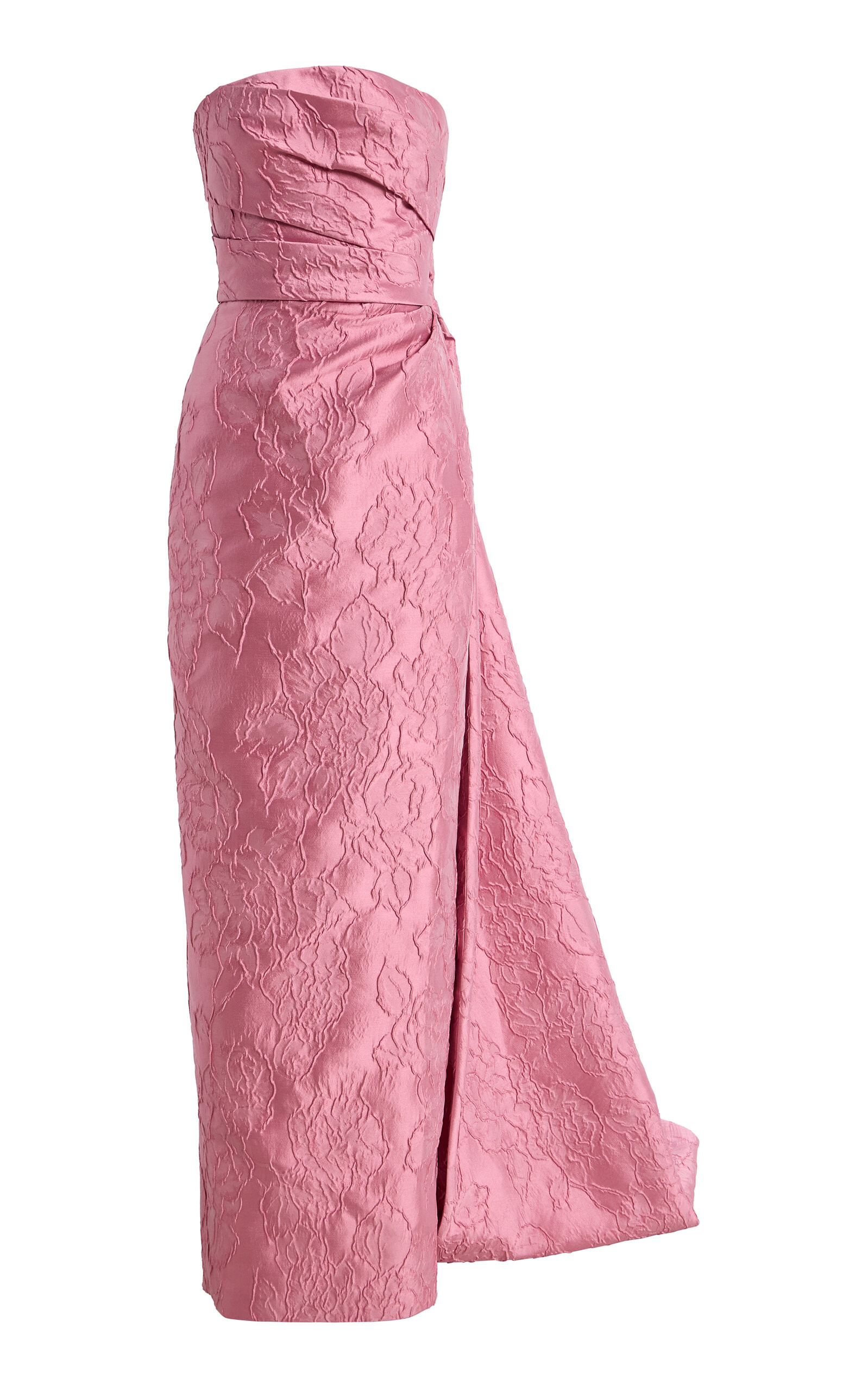 Draped Cotton-Blend Jacquard Gown | Moda Operandi (Global)