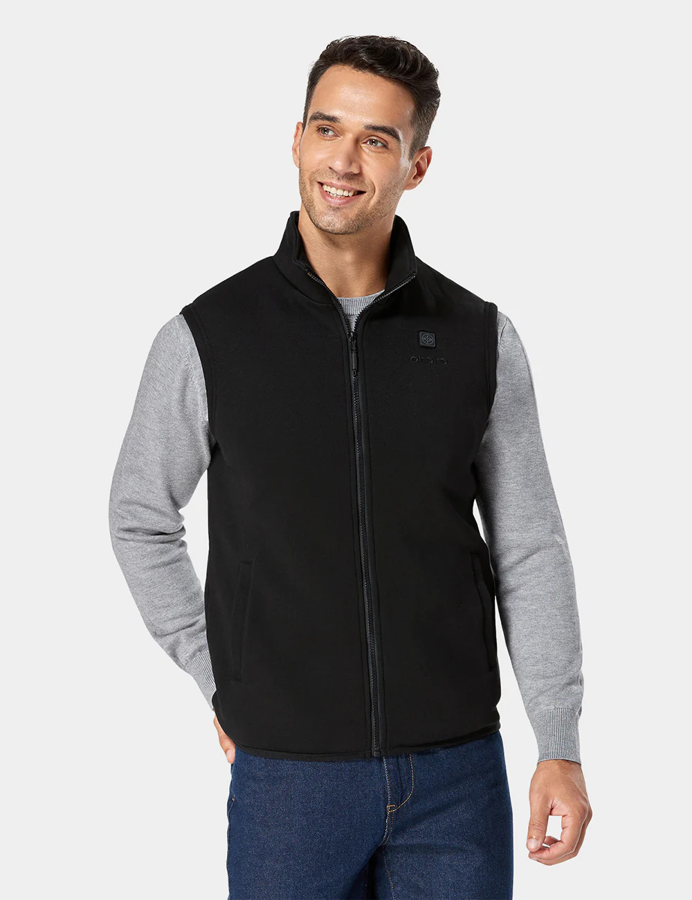 Men Heated Fleece Vest with Upgraded Battery | 10 Hrs of Heat | ororo | ORORO