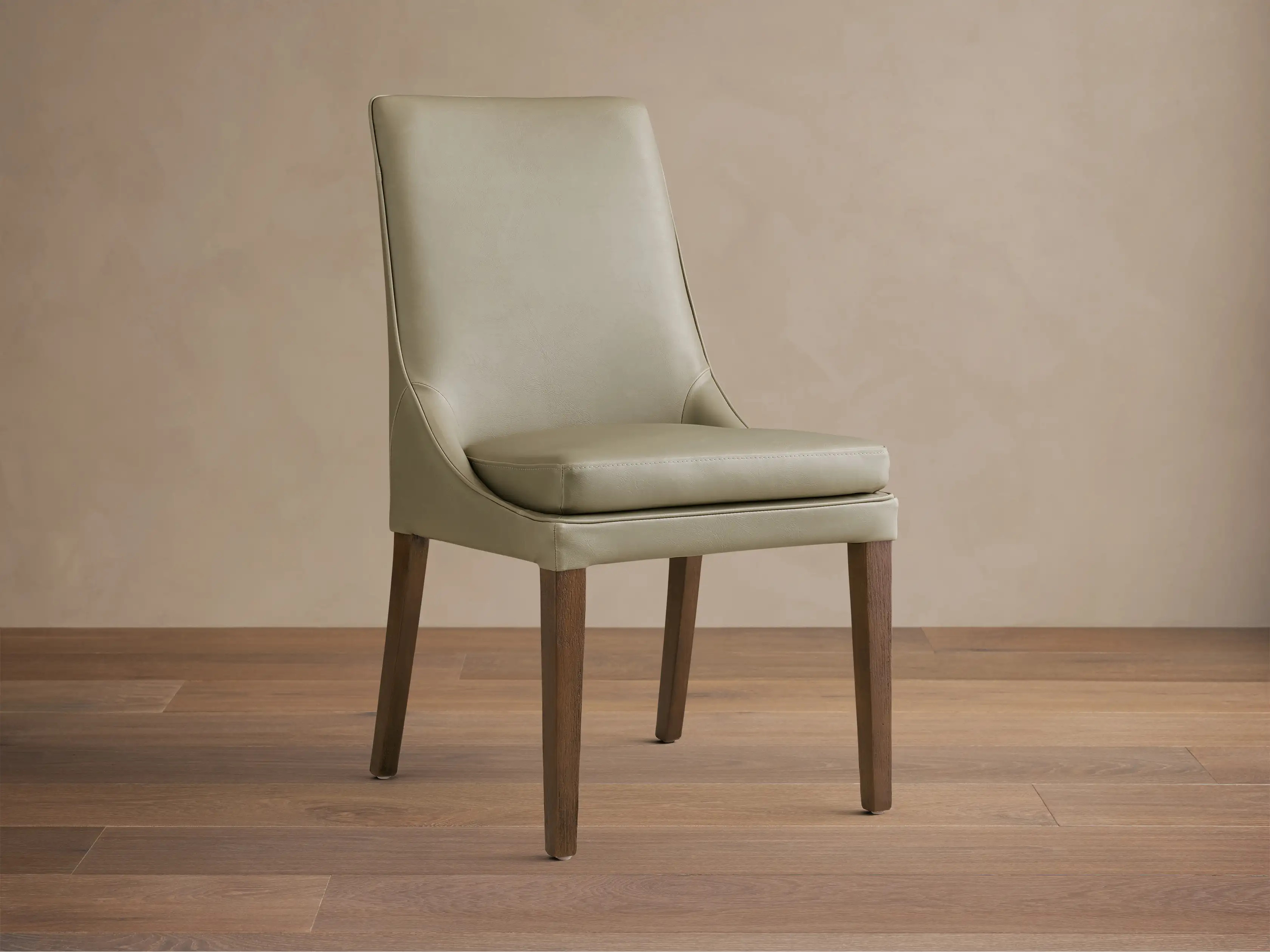 Lunden Faux Leather Dining Side Chair | Arhaus
