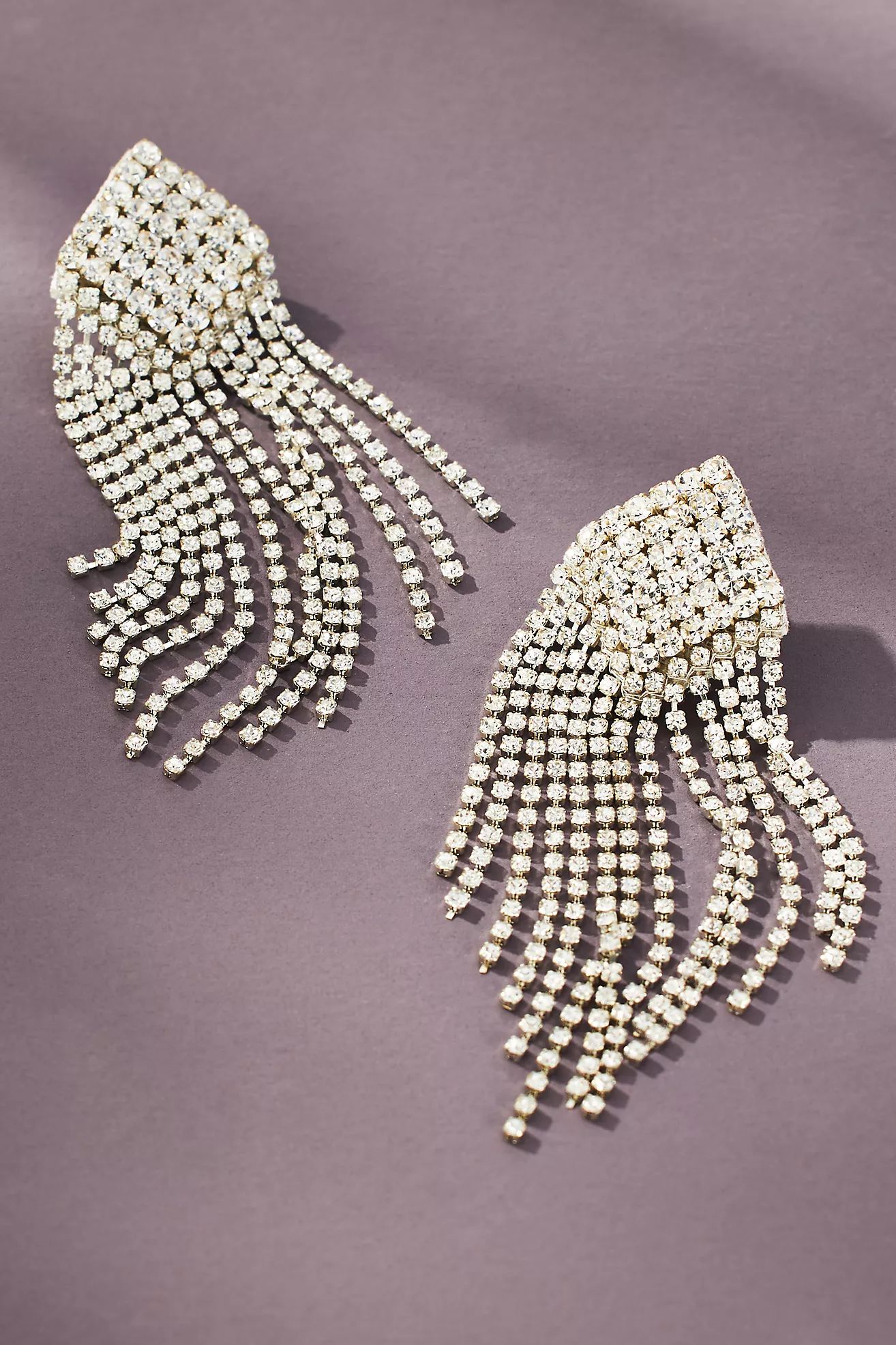 Deepa Gurnani Niomo Fringe Drop Earrings | Anthropologie (US)