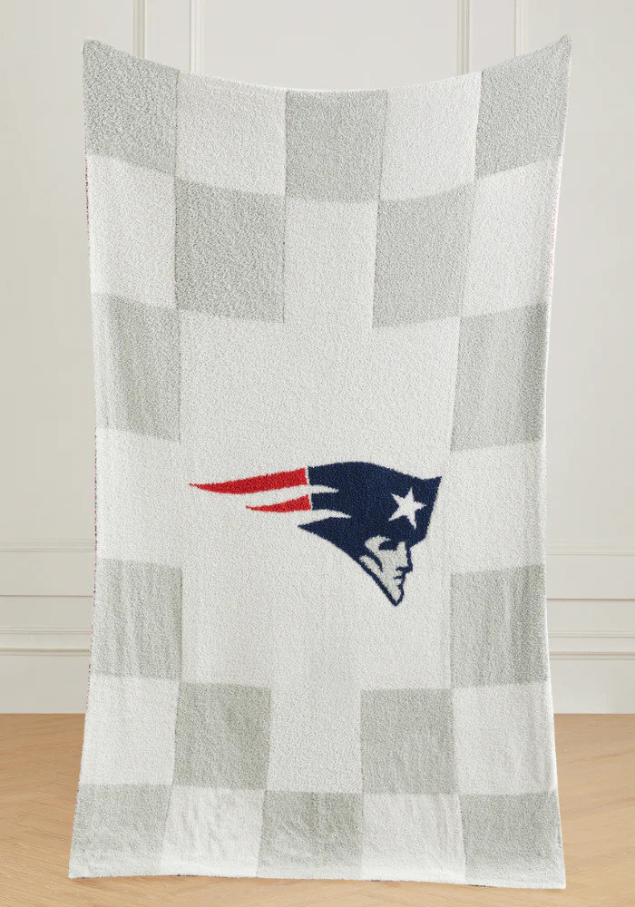 NFL Buttery Blanket- Grey Check | The Styled Collection