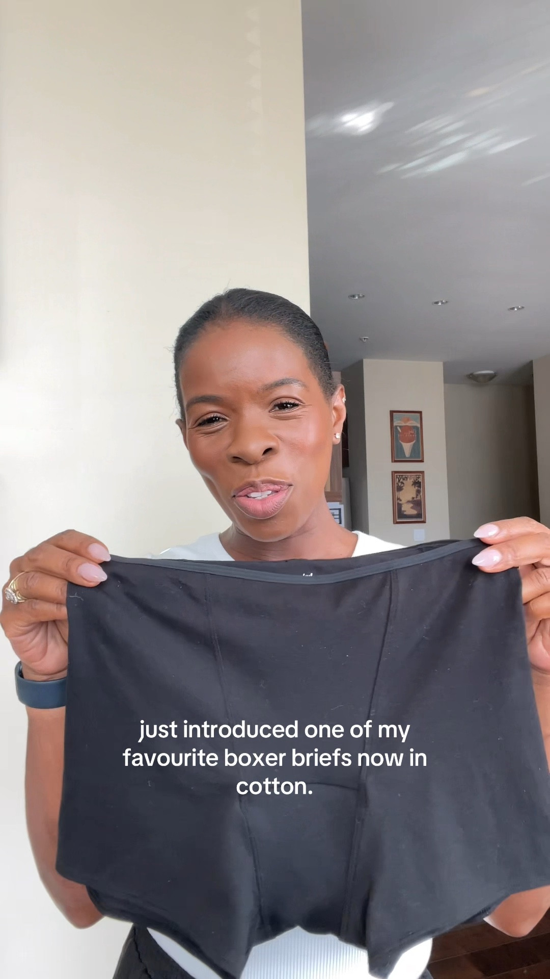 These leakproof cotton boxer brief are  not only perfect for sleep but also makes for a worry free day on your heavier days. Wearing S. Also wearing their sculpt tee 

Knixpartner knix 

#LTKU #LTKselfcare #LTKOver40