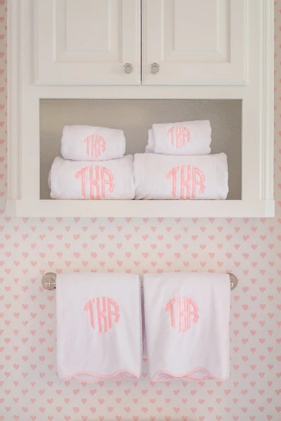 Scallop Towels and Mat | MADRE Dallas