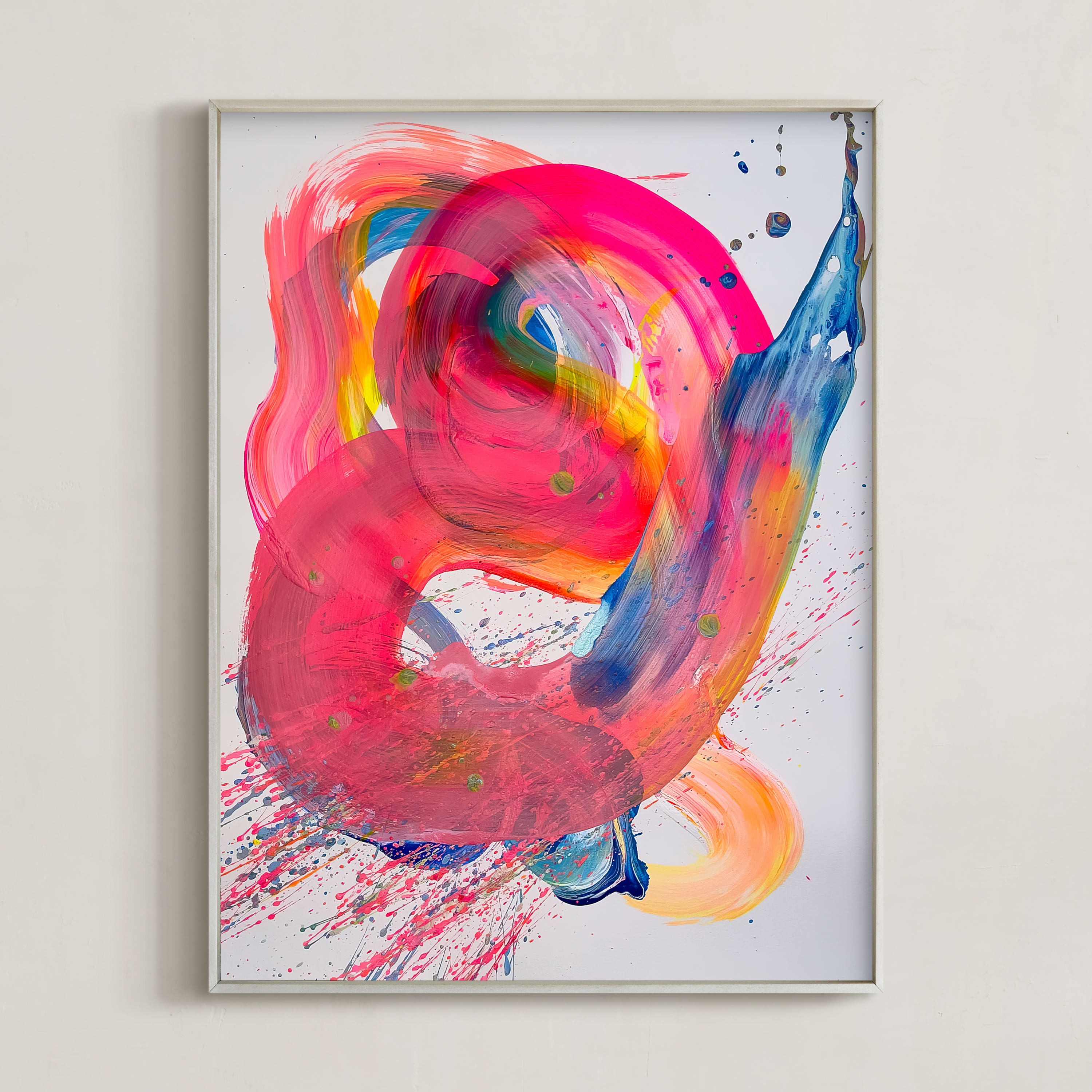 "state of mind" - Painting Limited Edition Art Print by bari wieselman schulman. | Minted