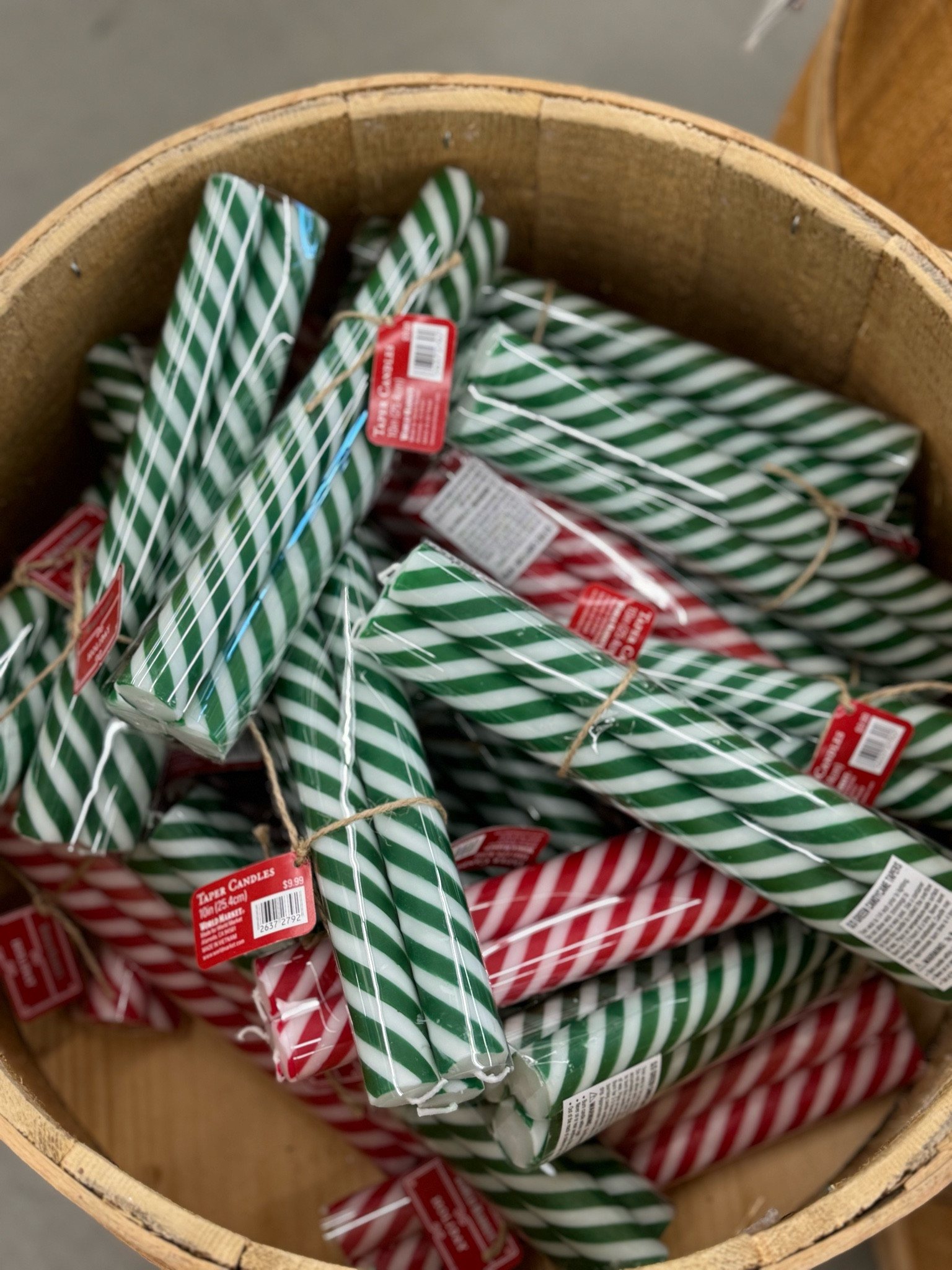 Holiday candles, Christmas candles, candy cane stripe taper candles, green and red candles

#LTKHoliday #LTKHome #LTKSeasonal