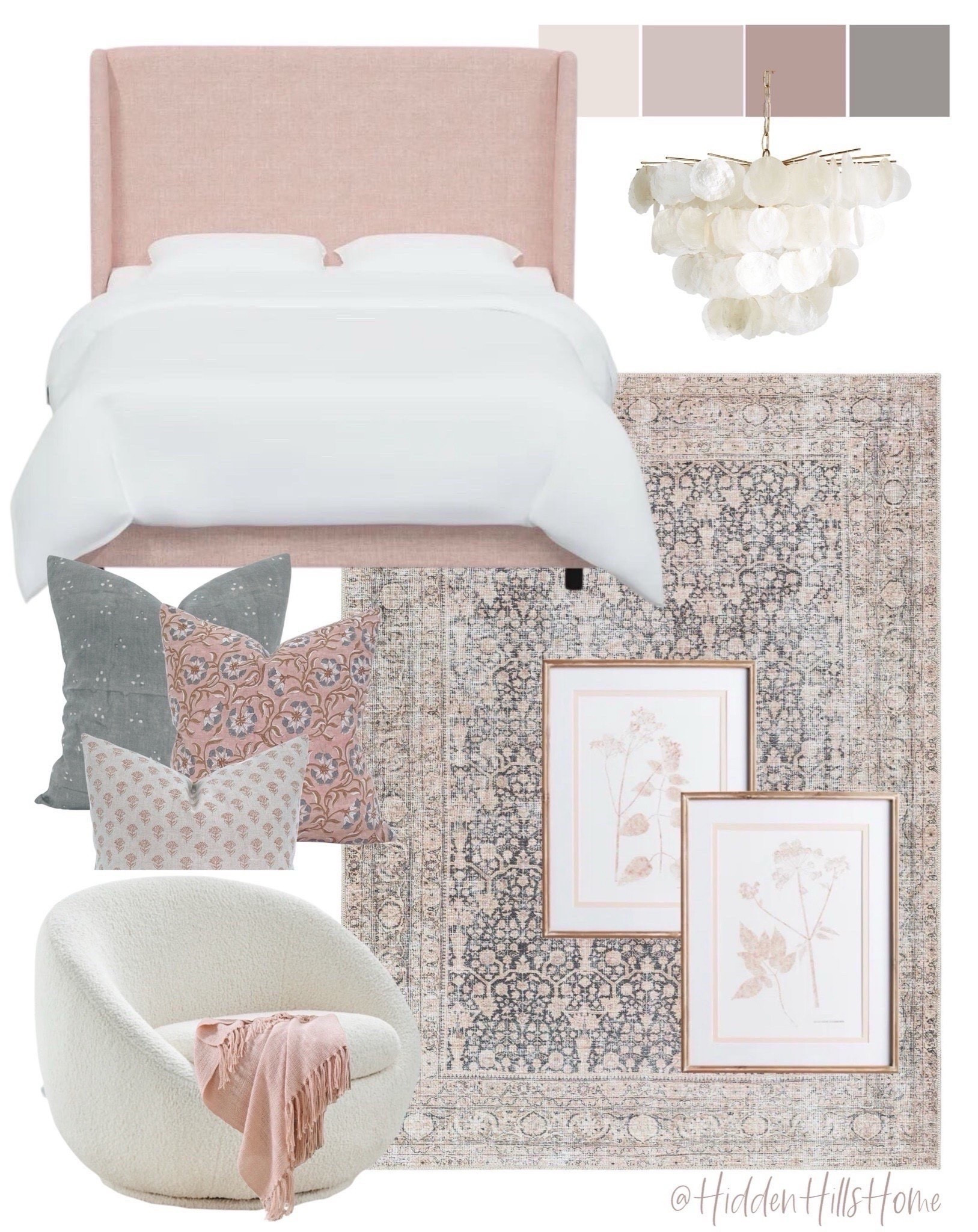 Girls bedroom mood board, pink upholstered bed, pink and green girls bedroom #girls #pink



#LTKSaleAlert #LTKHome #LTKKids