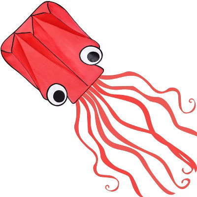 Joyfy Large Red Octopus Kite for Kids and Adults, 29.5 In x 28 In Giant Beach Kites for Lawn Games, Outdoor Fun, Family Activities | Target
