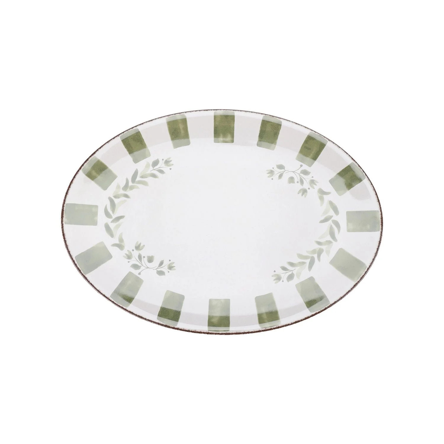 Better Homes & Gardens 18 Inch Blue or Green Bamboo Melamine Platter 1pc, 1 piece - Walmart.ca | Walmart (CA)
