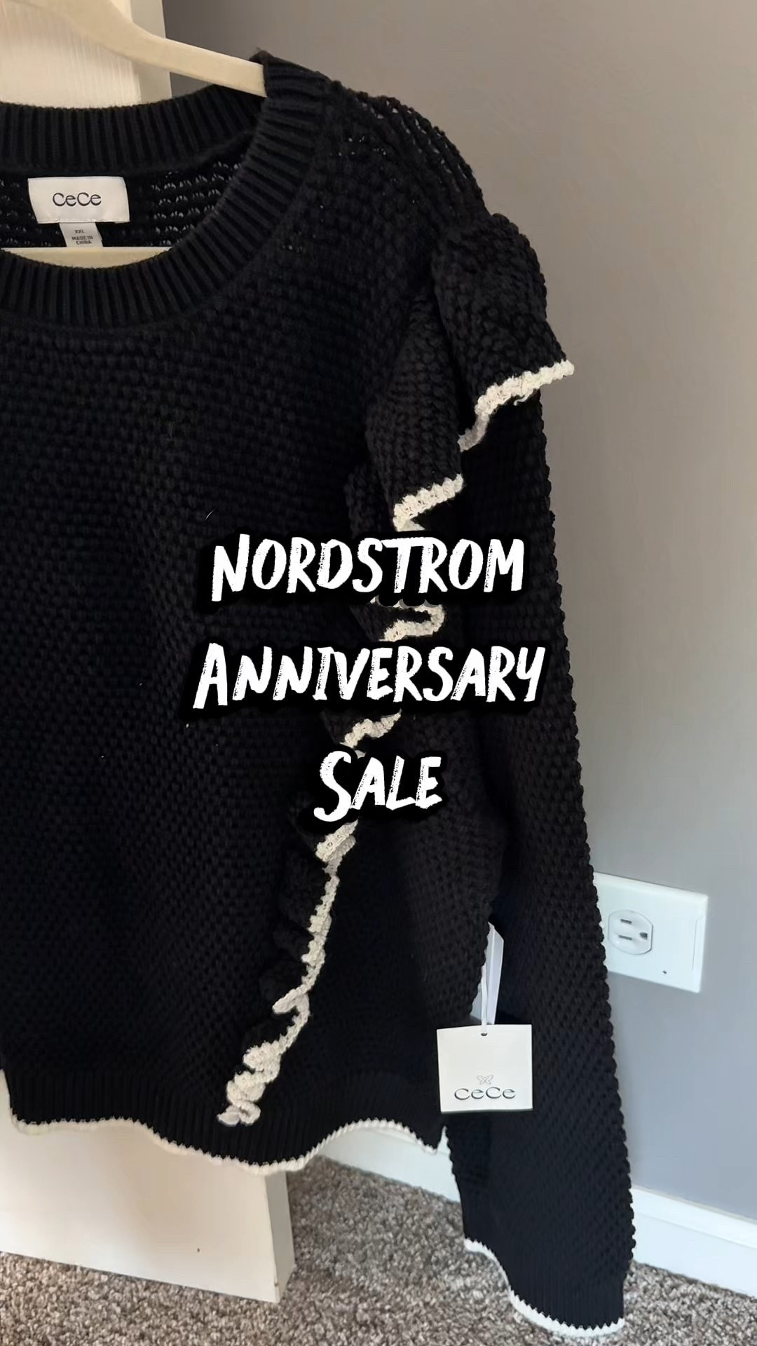 My first Nordstrom Anniversary Sale order just arrived… and this black & white ruffled sweater did not disappoint 🤍🖤

The knit quality is incredible, the ruffles are beautifully structured, and that white trim detail? So elegant and polished. 
Wearing this on repeat this fall 🍂 

#nsale2025 #nordstromanniversarysale #fallfashionfinds #ruffledsweater #nsalepicks

black and white ruffle sweater nordstrom, nordstrom anniversary sale sweaters 2025, high quality knit ruffle sweater, fall fashion nordstrom sale, trending sweaters from nordstrom, elegant ruffle detail knitwear, best sweaters to buy during nordstrom sale

#LTKFindsUnder100 #LTKSaleAlert