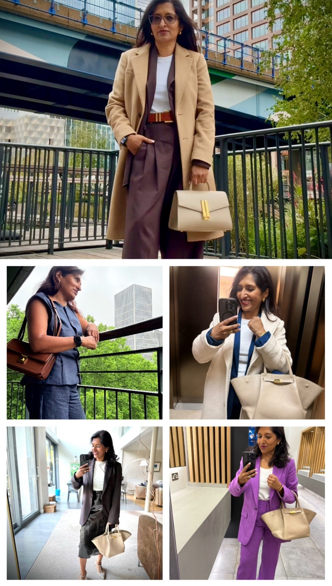 My fave sustainable bag brand @demellier, I happen to own three! Love styling them for work & weekend! Get 20% off with  code EARLY20

#LTKover50style #LTKCyberWeek