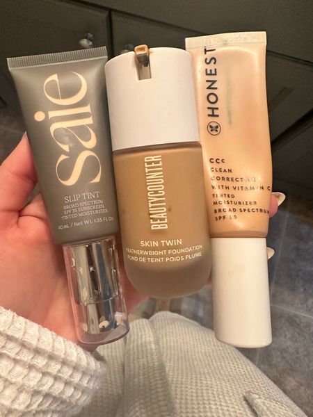 what I use on my face depending on what I want! I use the Saie for everyday, the BC for when I want a little more coverage (it’s very buildable), and the Honest as an under eye brightener 

#LTKFind #LTKbeauty